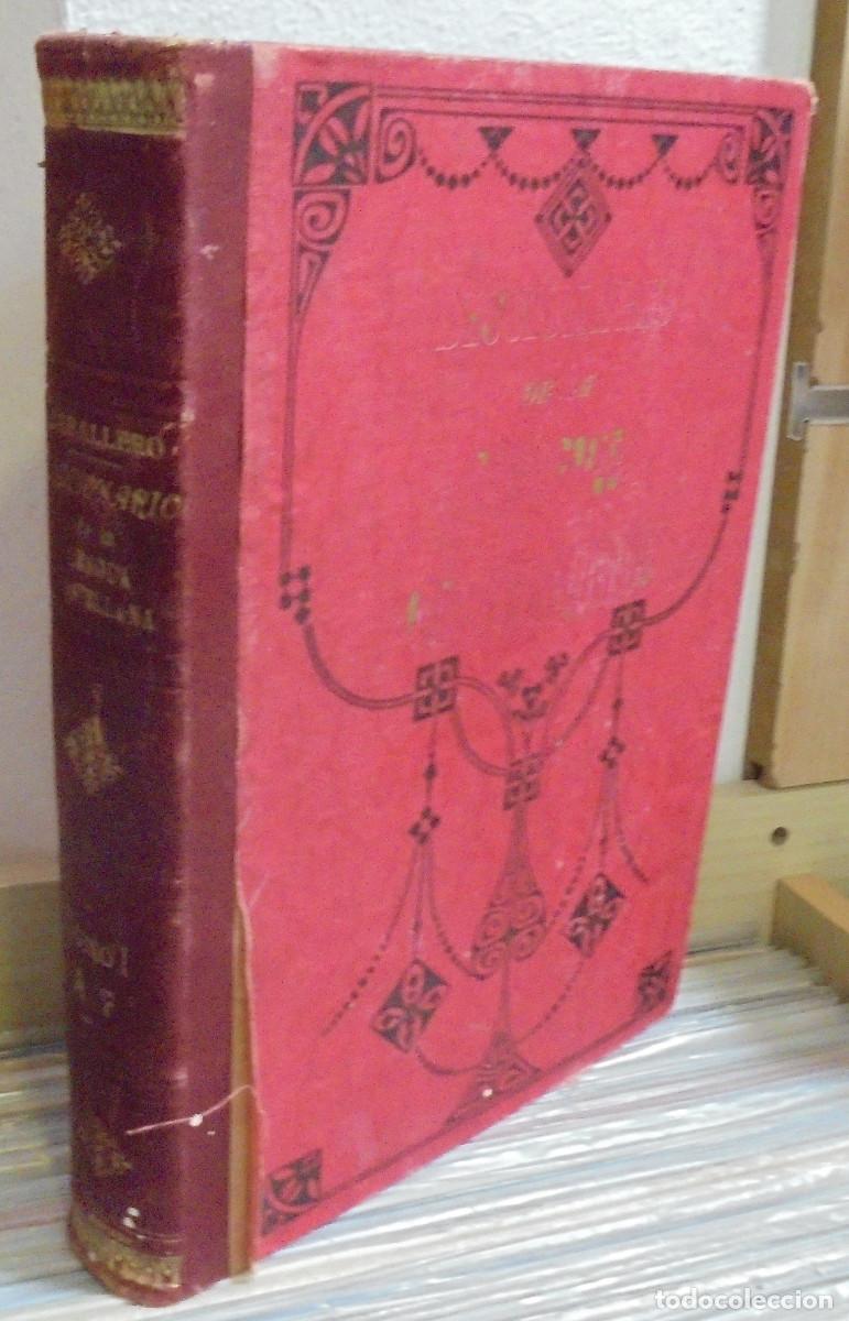 Livres anciens: Diccionario de la lengua castellana, tomo 1. D. E. Marty Caballero