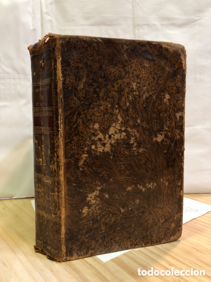 Diccionarios antiguos: Dictionnaire portatif et de prononciation, espagnol-fran&ccedil;ais et fran&ccedil;ais-espa&ntilde;ol [...]