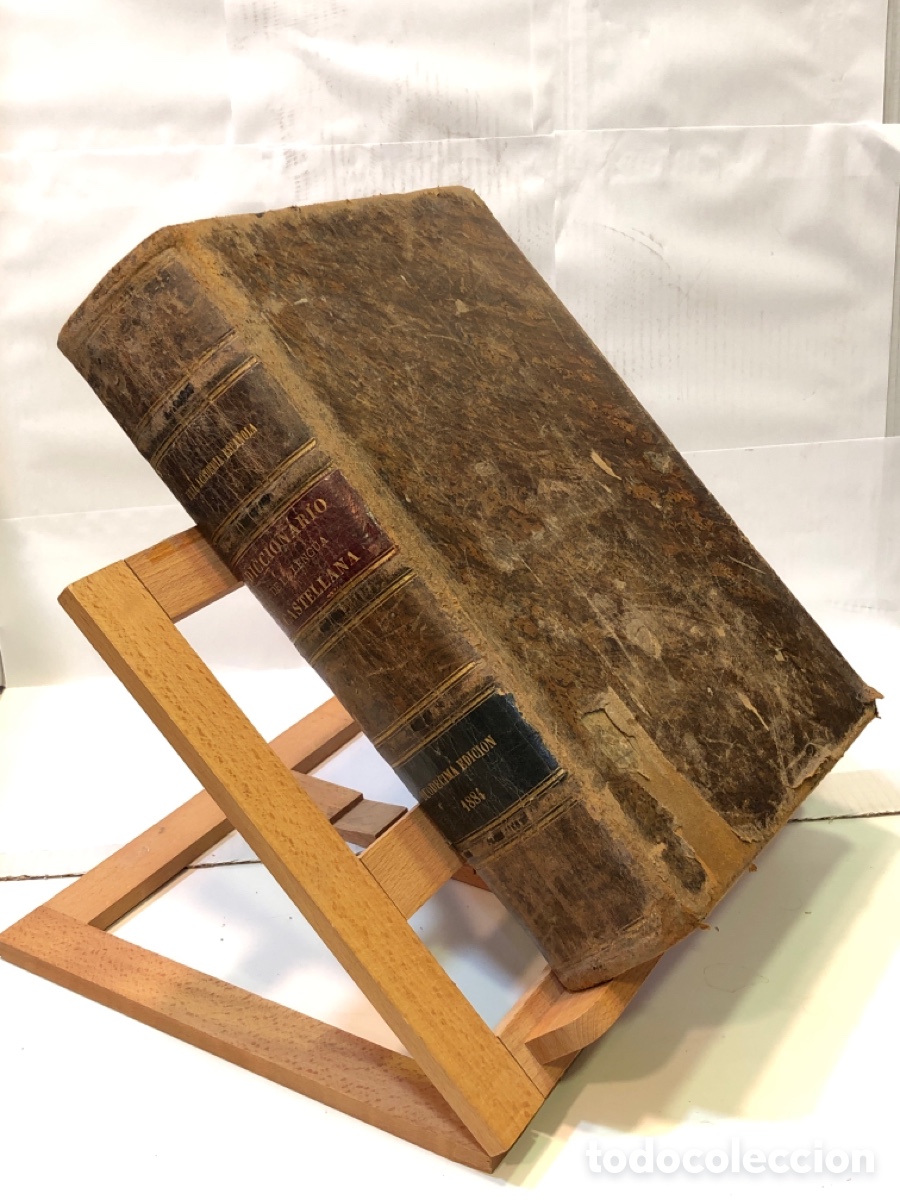Diccionarios antiguos: Diccionario de la lengua castellana. Duod&eacute;cima edici&oacute;n. 1884.