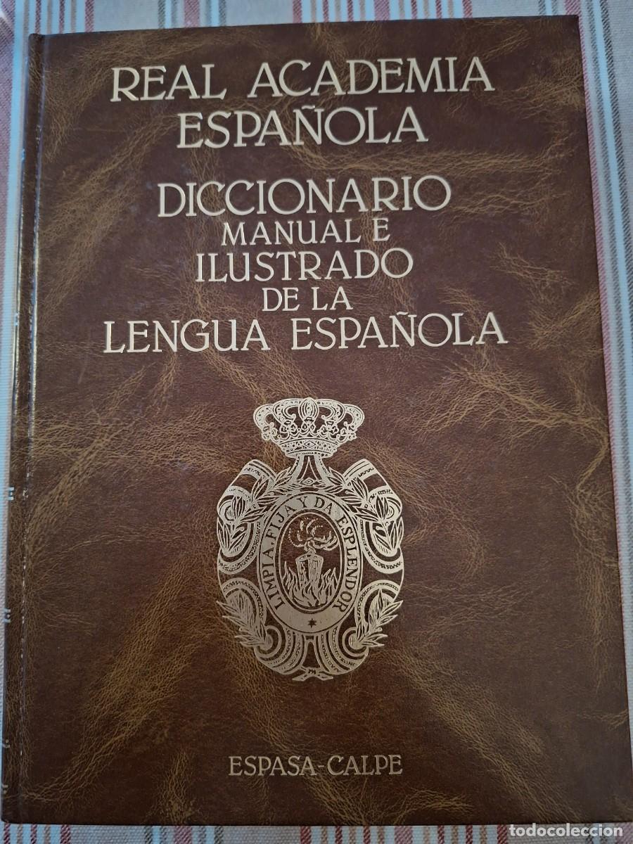 Diccionarios antiguos: Diccionario Manual e Ilustrado de la lengua espa&ntilde;ola
