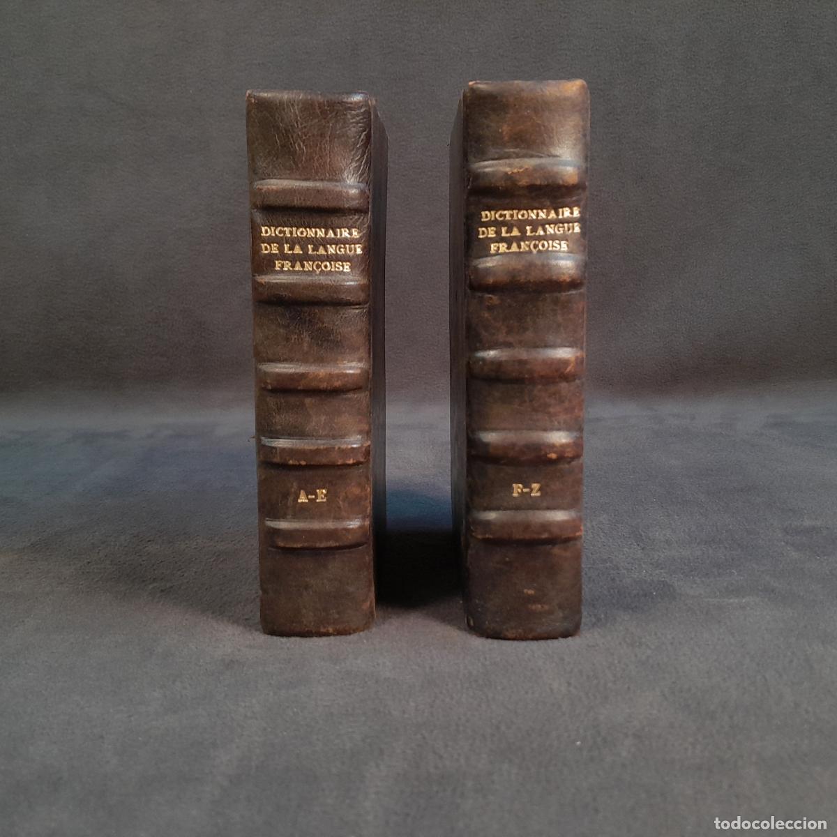 Diccionarios antiguos: L-4776. DICTIONNAIRE DE LA LANGUE FRAN&Ccedil;OISE EXTRAIT DU GRAND DICTIONNAIRE DE RICHELET. 1780.