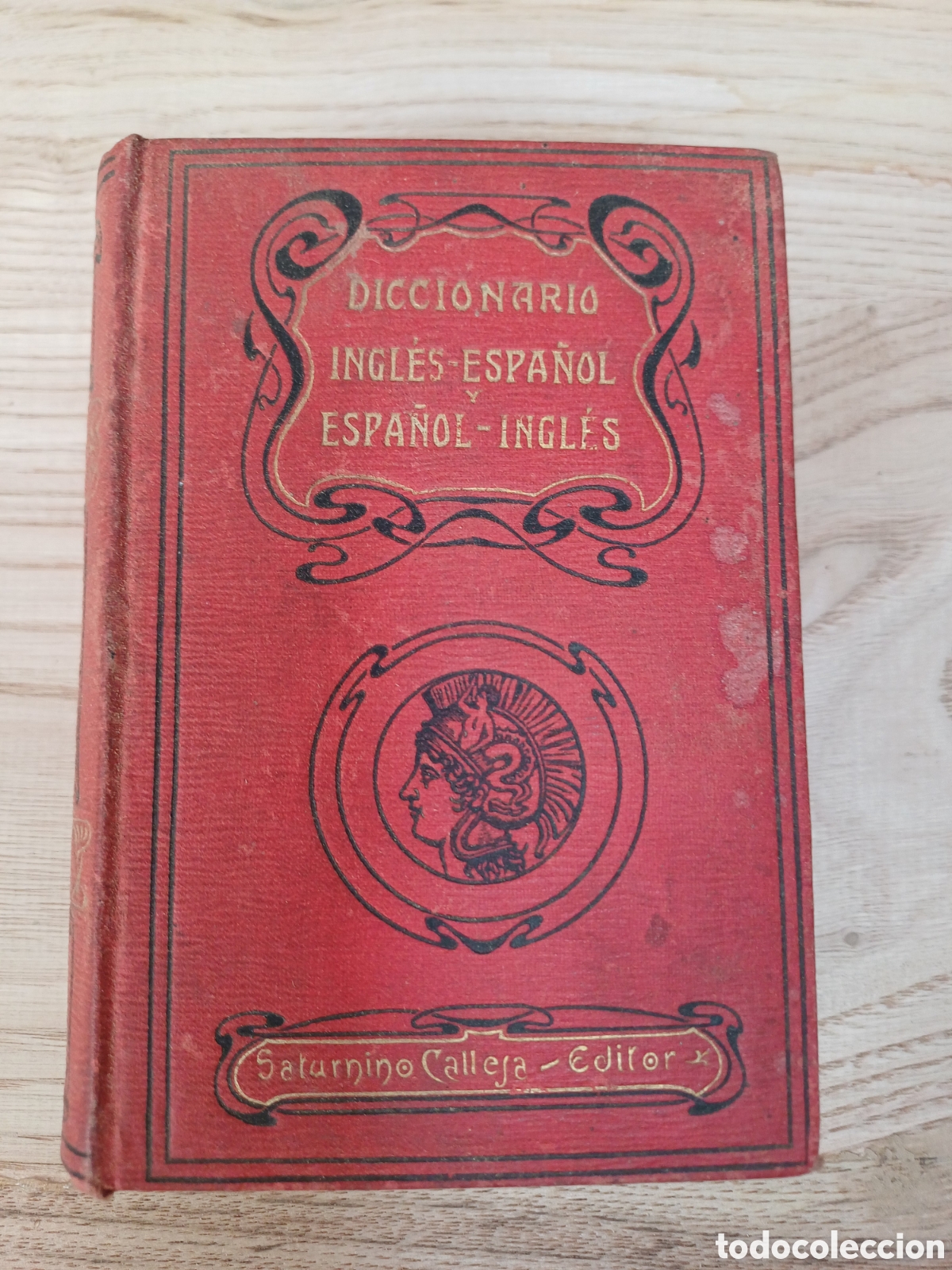 Antiquarische W&ouml;rterb&uuml;cher: Diccionario ingl&eacute;s-espa&ntilde;ol, 1876