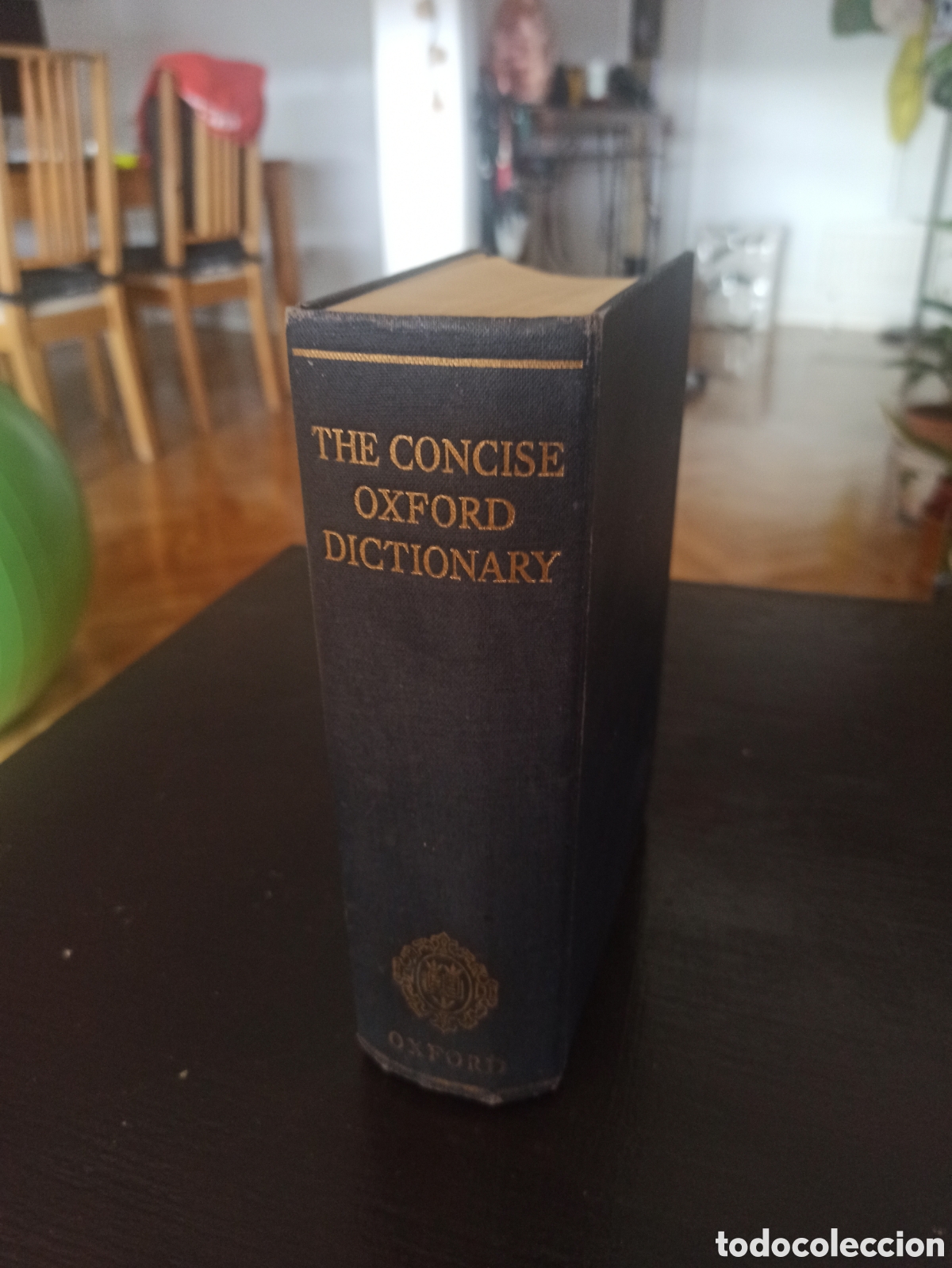 Diccionarios antiguos: Diccionario Oxford 1964
