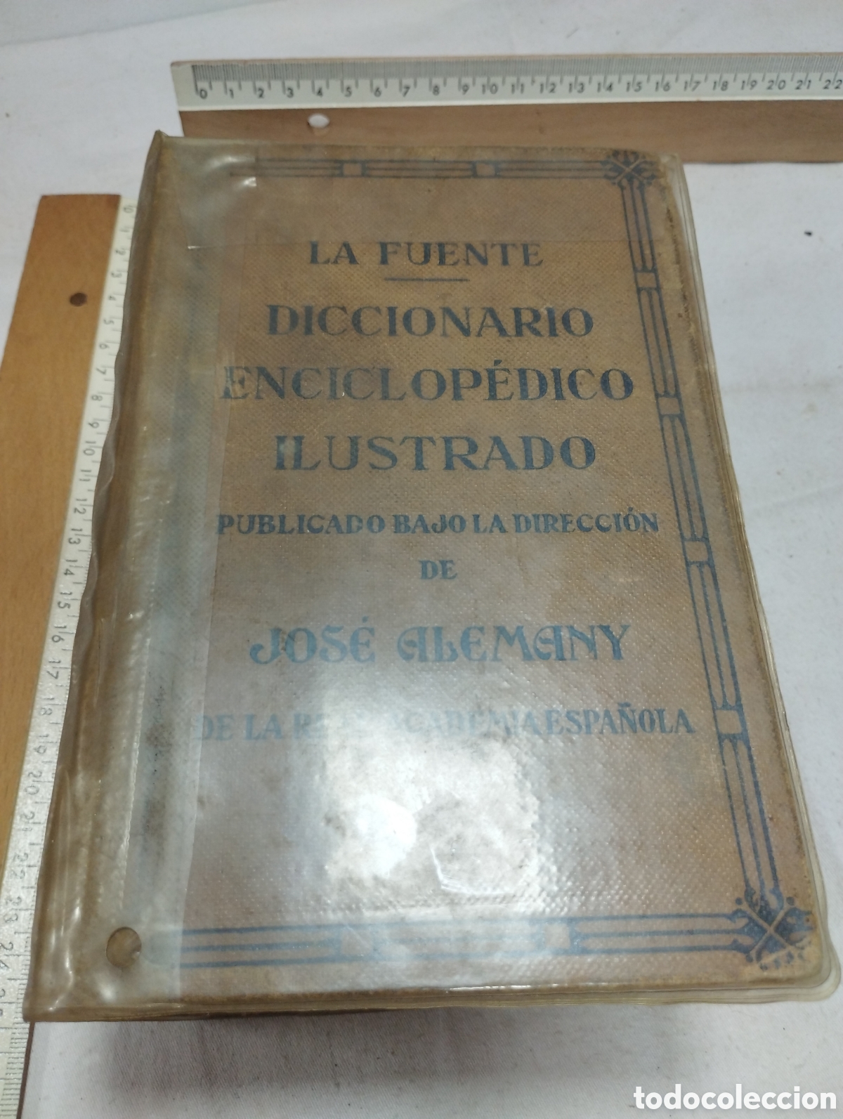 Diccionarios antiguos: Diccionario enciclop&eacute;dico ilustrado. Jos&eacute; Alemany, 1932