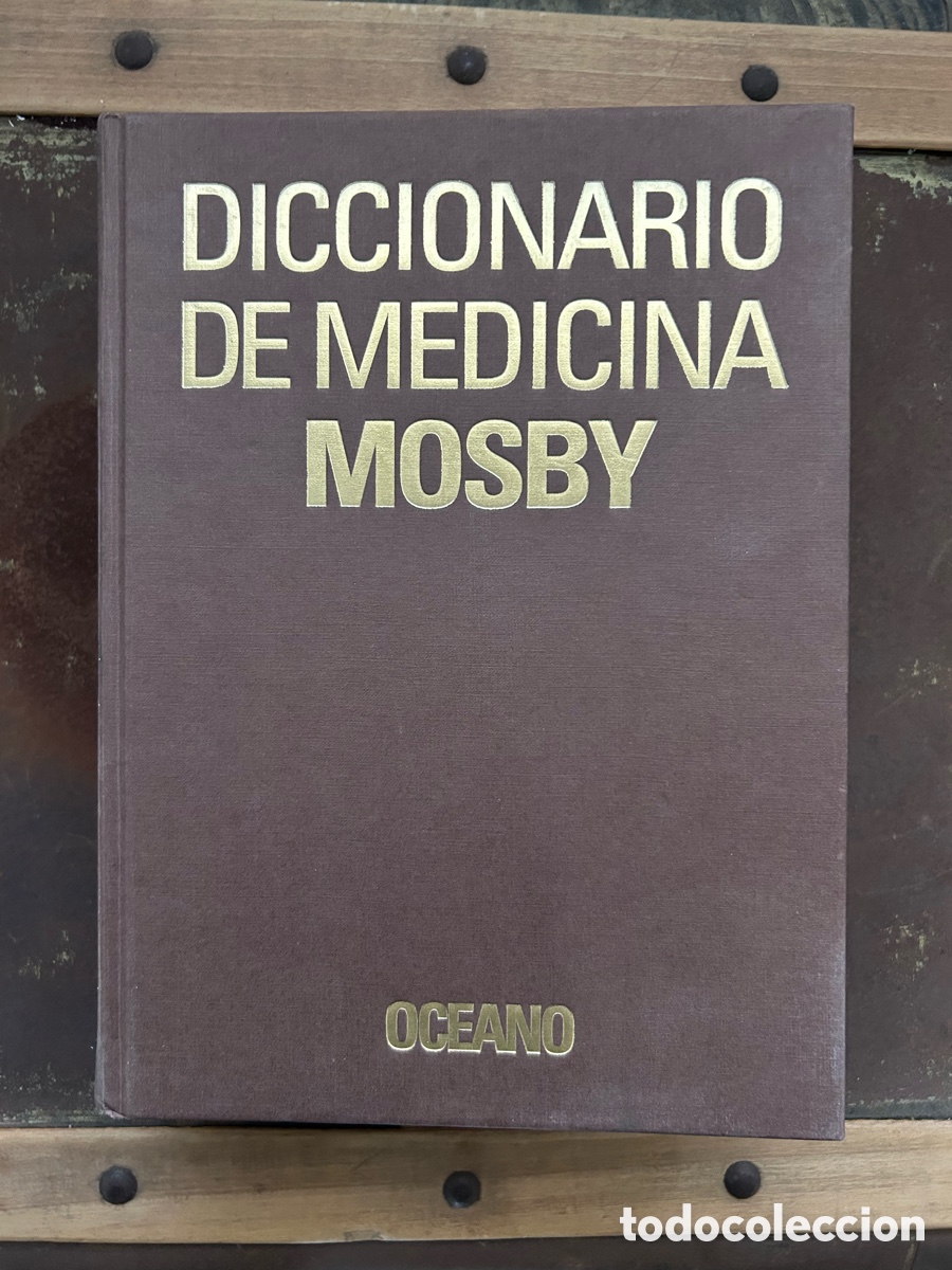 Diccionarios antiguos: Diccionario de Medicina Mosby - Editorial Oc&eacute;ano (Edici&oacute;n 1994) - Excelente Estado