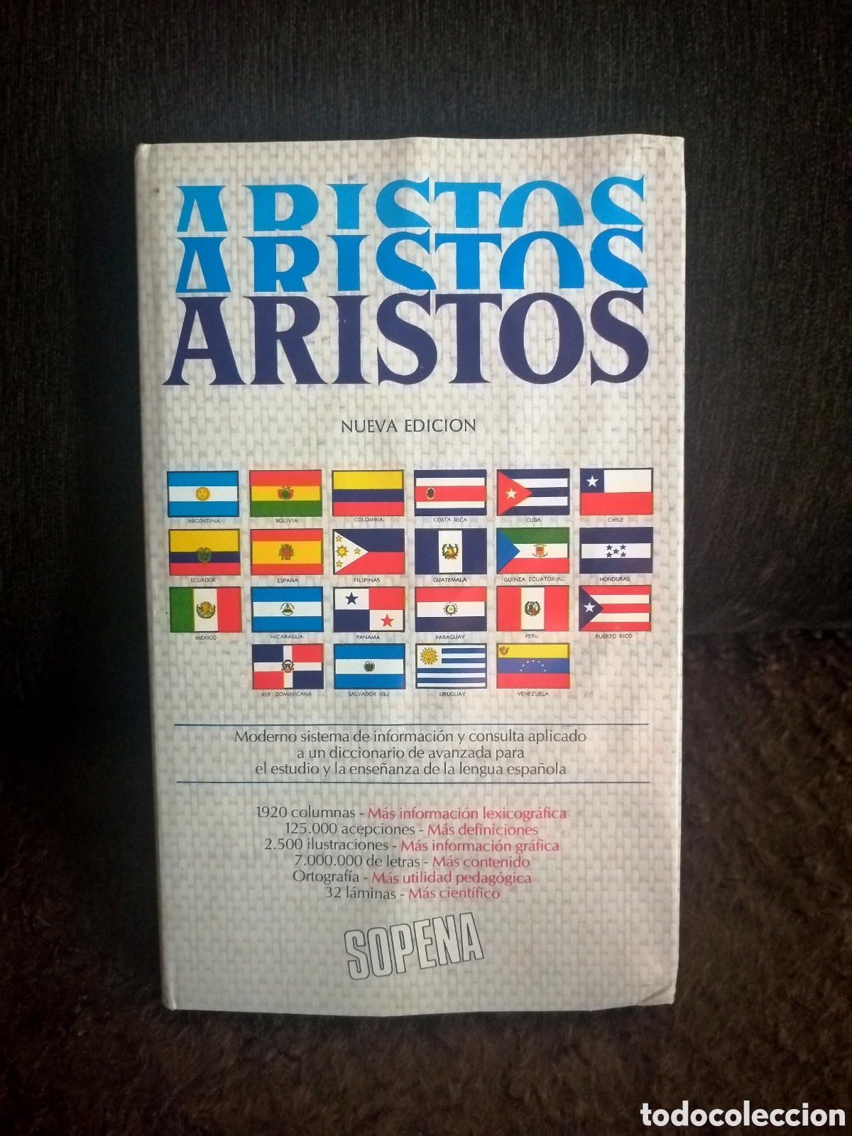 Diccionarios antiguos: Aristos Sopena 1980 Diccionario