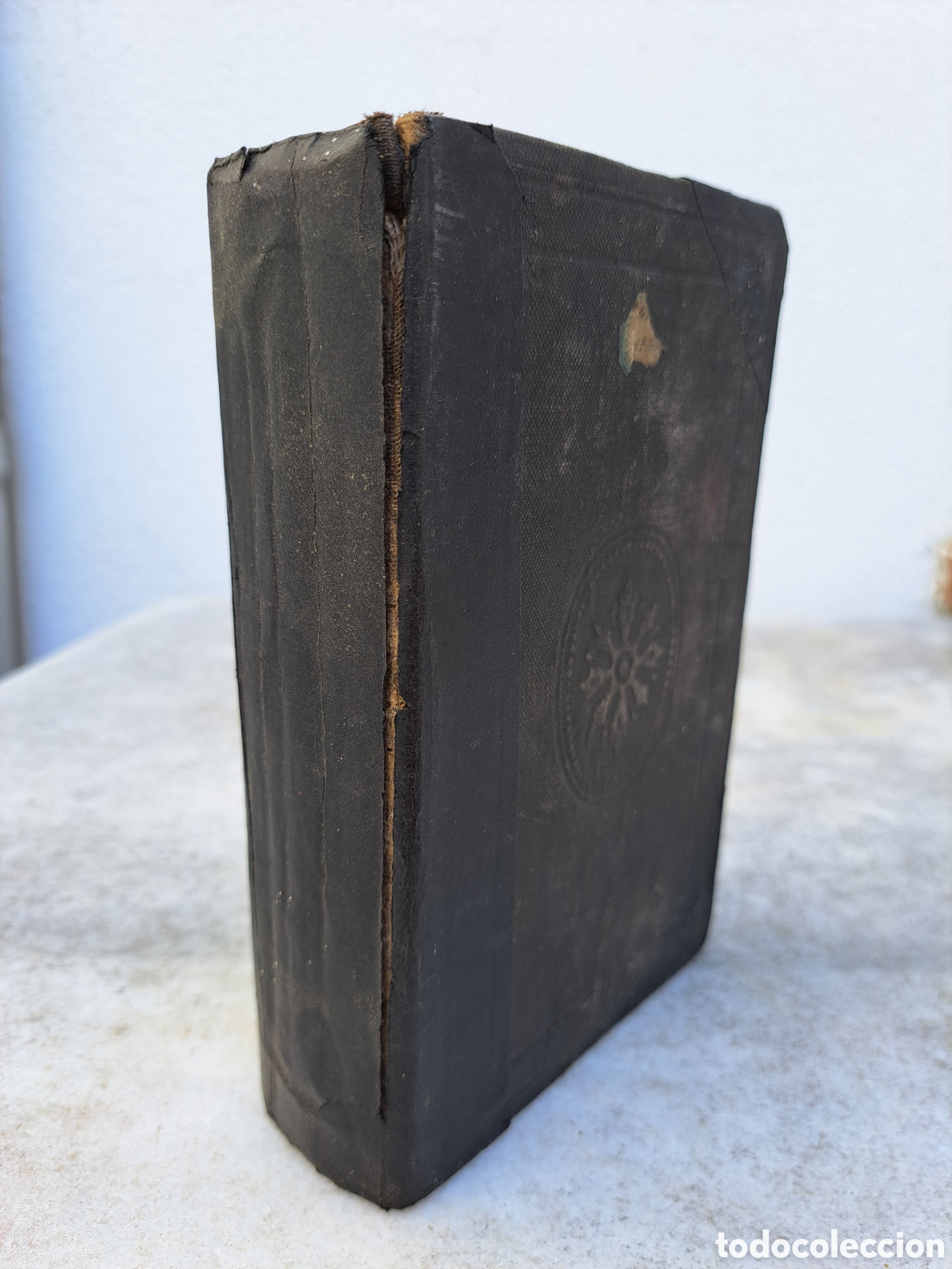 Diccionarios antiguos: DICCIONARIO FRANC&Eacute;S-ESPA&Ntilde;OL - DOMINGO GILDO - 1870, PAR&Iacute;S, 7a EDICION, TOMO I