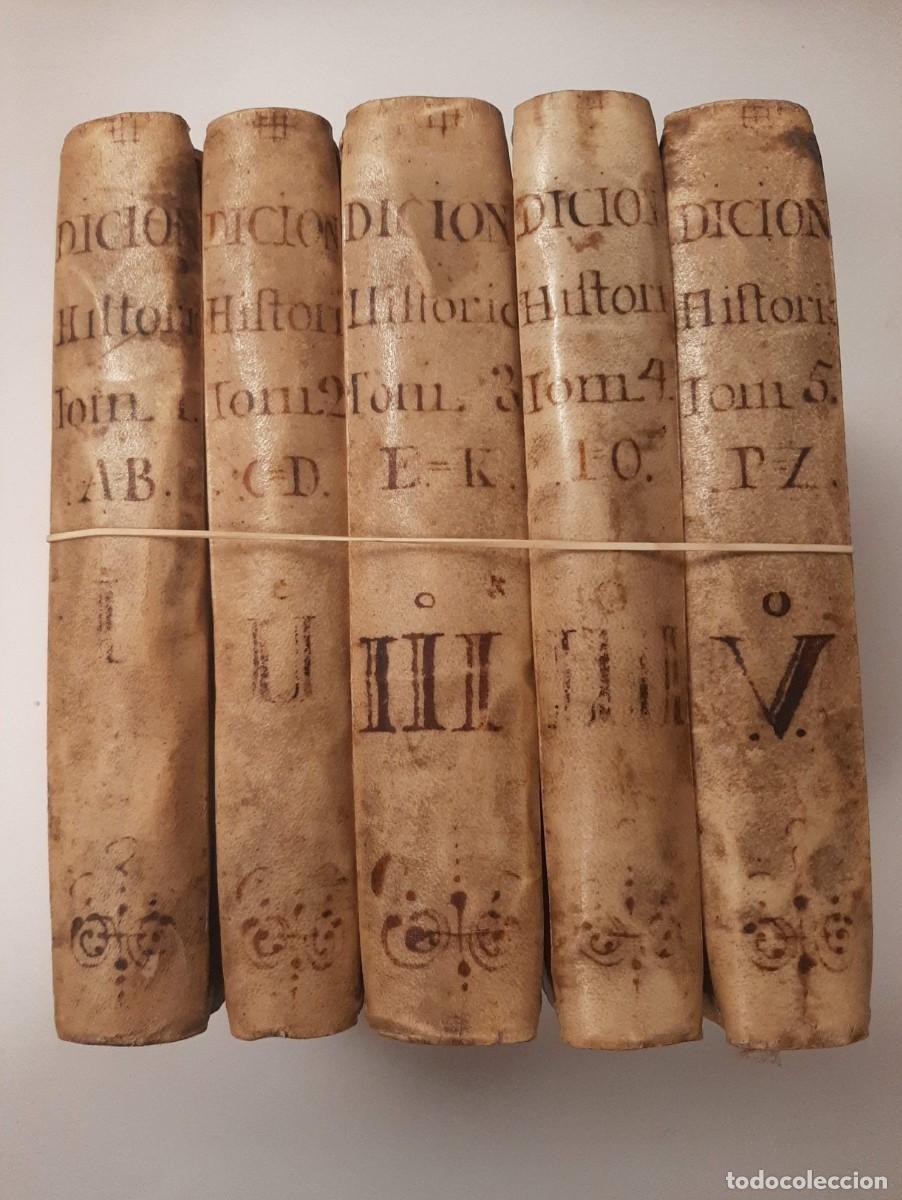 Diccionarios antiguos: DICCIONARIO HISTORICO ABREVIADO, QUE CONTIENE LA HISTORIA DE LOS PATRIARCHAS [...] - LADVOCAT