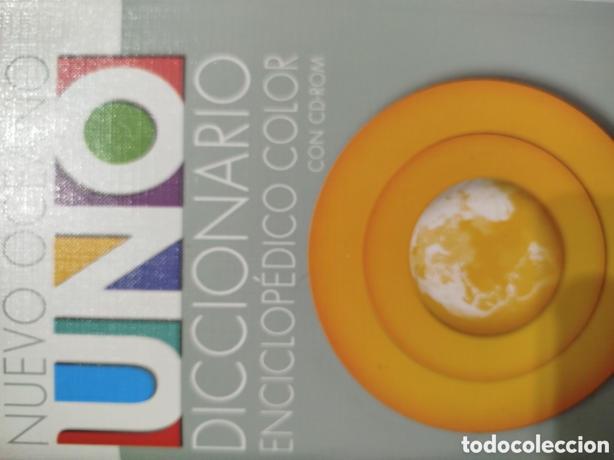 Diccionarios antiguos: Diccionario enciclop&eacute;dico color