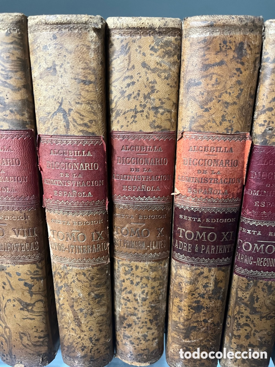Diccionarios antiguos: Diccionario de la administraci&oacute;n p&uacute;blica espa&ntilde;ola