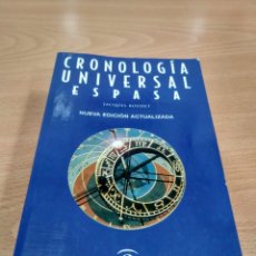 Diccionarios: CRONOLOGÍA UNIVERSAL ESPASA -JACQUES ROUDET-. Lote 124144454