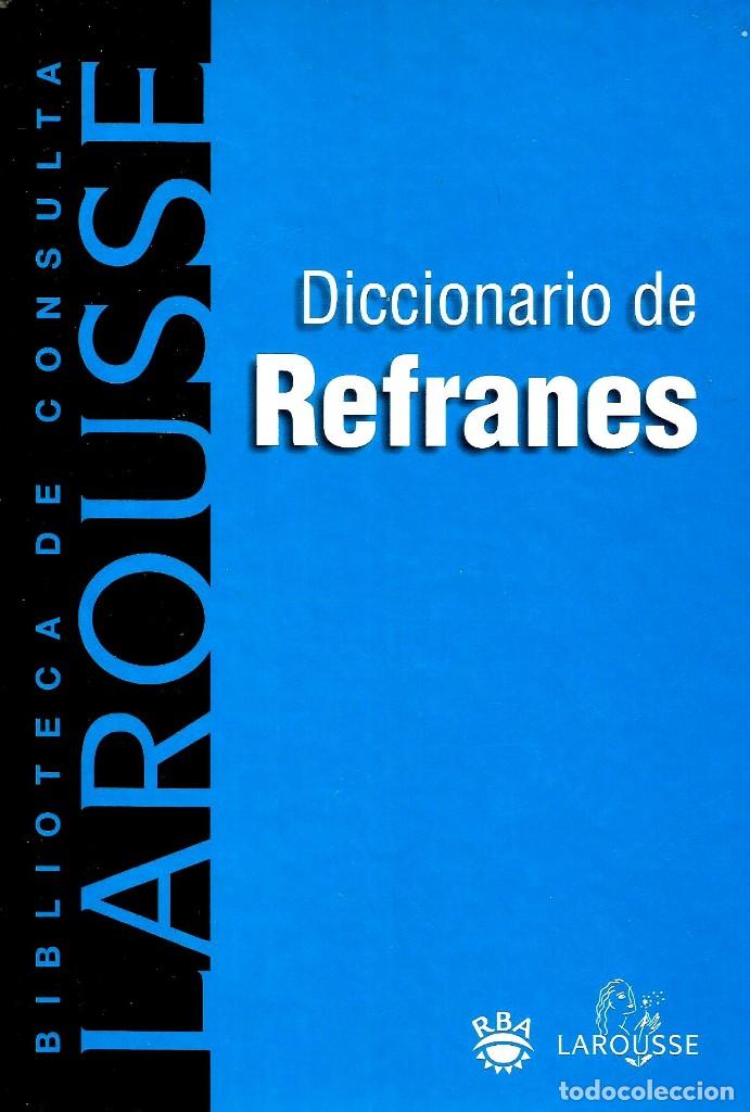 Diccionarios: Diccionario de refranes. An&oacute;nimo - Foto 1