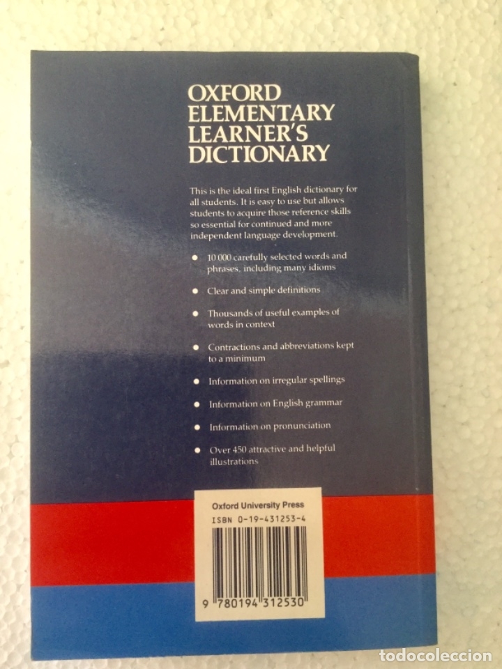 Diccionarios: Diccionario elemental del alumno. Oxford elementary learner&rsquo;s dictionary. - Foto 3