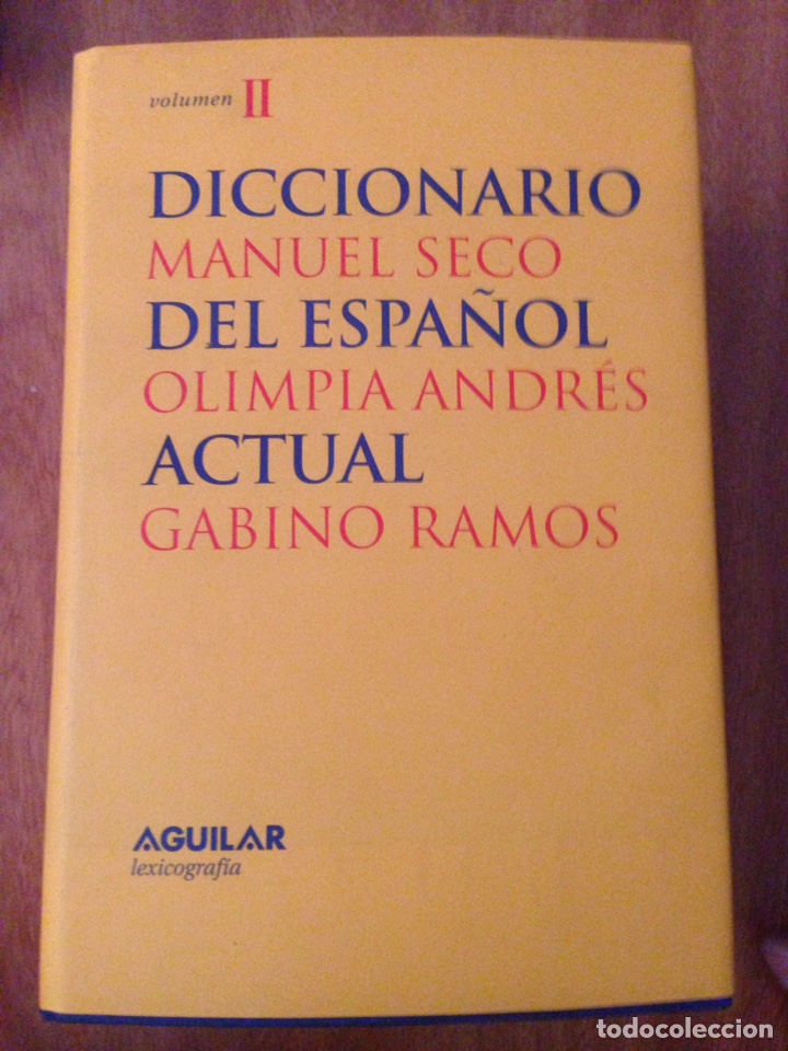 Diccionarios: Diccionario Manuel seco del espa&ntilde;ol - Foto 1