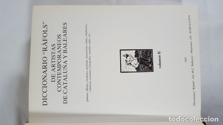 Diccionarios: DICCIONARIO RÀFOLS . 4 TOMOS. M. MARCH. EDIT. CATALANES. BARCELONA. 1985/89. - Foto 2 - 159046198