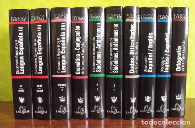 Diccionarios: Libros Biblioteca de Consulta Larousse - RBA - 10 TOMOS - Foto 1