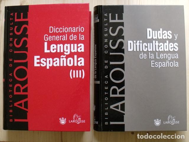 Diccionarios: Libros Biblioteca de Consulta Larousse - RBA - 10 TOMOS - Foto 8