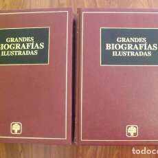 Diccionarios: GRANDES BIOGRAFÍAS ILUSTRADAS - 2 TOMOS (COMPLETA). Lote 162174618