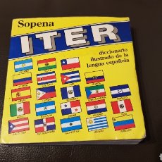 Livros: DICCIONARIO ILUSTRADO DE LA LENGUA ESPAÑOLA ITER SOPENA. Lote 180134545