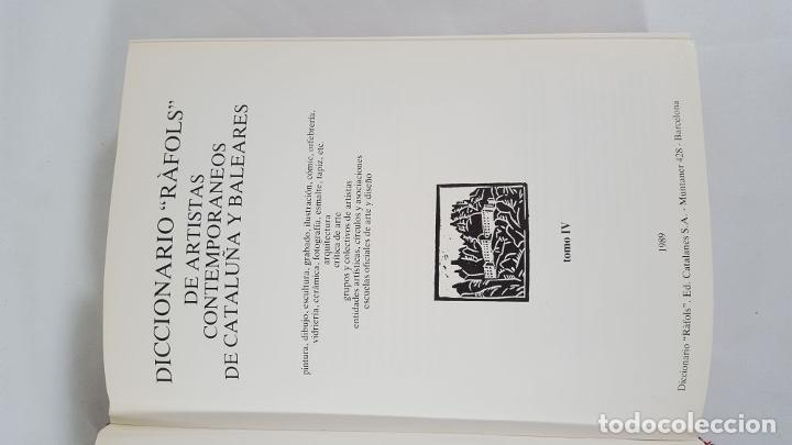Diccionarios: DICCIONARIO RÀFOLS . 4 TOMOS. M. MARCH. EDIT. CATALANES. BARCELONA. 1985/89. - Foto 10 - 159046198