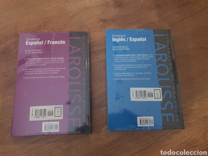 Diccionarios: dos diccionarios ingles y frances - Foto 2