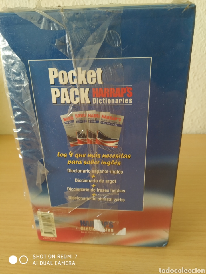 Diccionarios: Diccionario Ingl&eacute;s Pocket pack Harraps. Nuevo - Foto 3