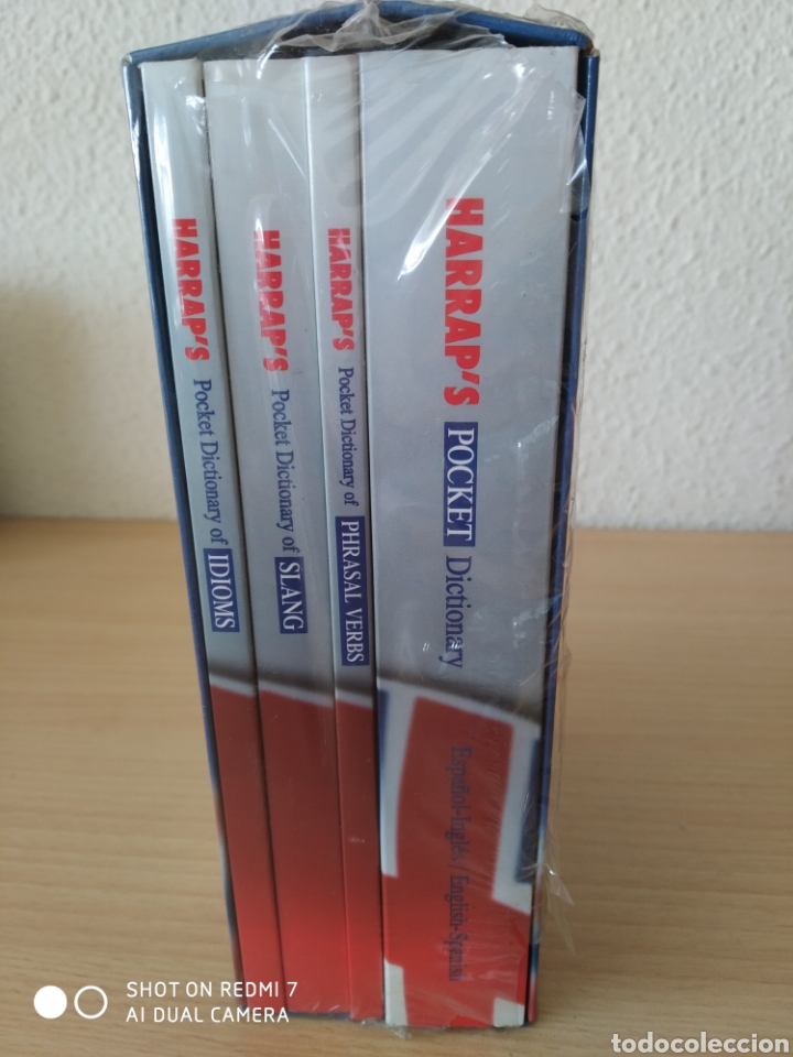 Diccionarios: Diccionario Ingl&eacute;s Pocket pack Harraps. Nuevo - Foto 4