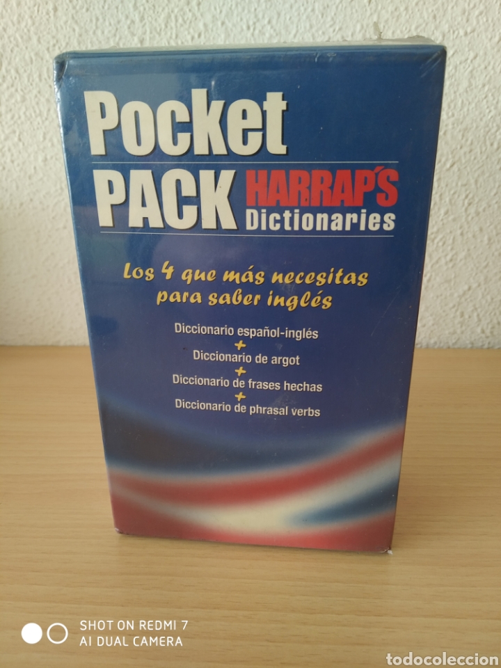 Diccionarios: Diccionario Ingl&eacute;s Pocket pack Harraps. Nuevo - Foto 1