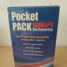 Diccionarios: DICCIONARIO INGLÉS POCKET PACK HARRAP'S. NUEVO