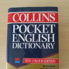 Diccionarios: COLLINS POCKET ENGLISH DICTIONARY. NEW COLOUR EDITION. NUEVO