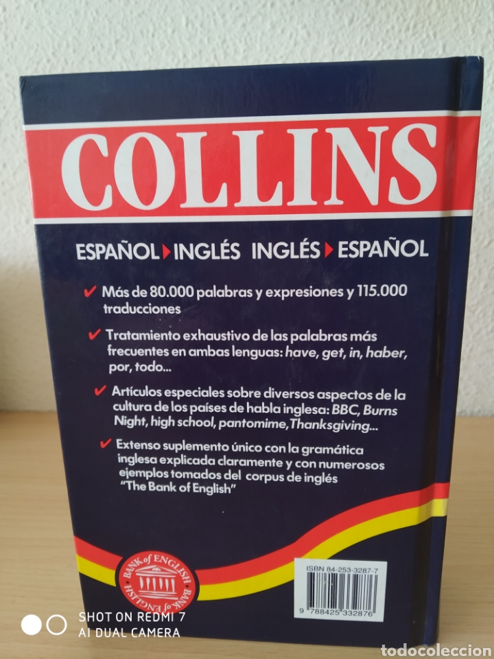 Diccionarios: Collins Compact Plus. Diccionario Ingl&eacute;s + CD. Nuevo - Foto 3