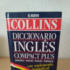 Diccionarios: COLLINS COMPACT PLUS. DICCIONARIO INGLÉS + CD. NUEVO