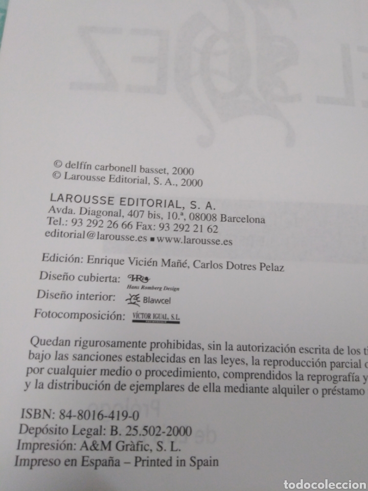 Diccionarios: GRAN DICCIONARIO DEL ARGOT EL SOHEZ-LAROUSSE 2000 - Foto 4