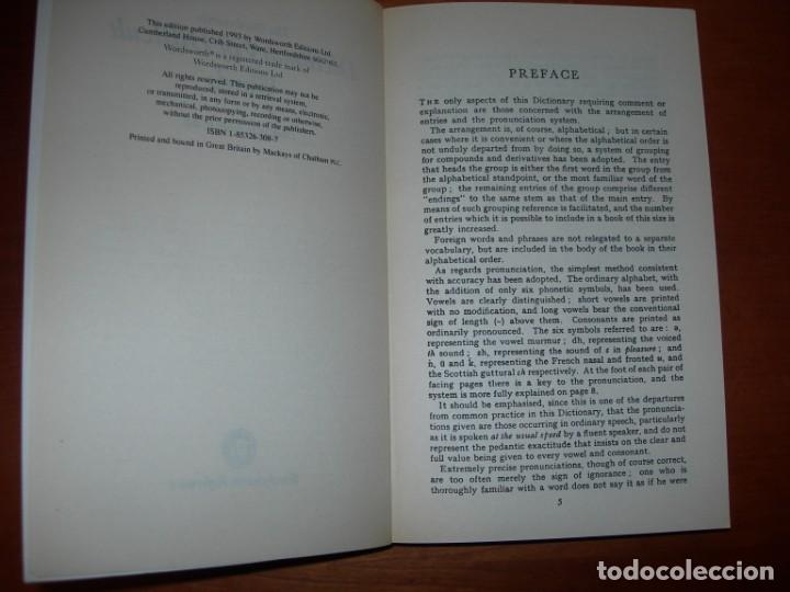 Diccionarios: DICTIONARY OF DIFFICULT WORDS / ROBERT H. HILL / INGL&Eacute;S - Foto 3