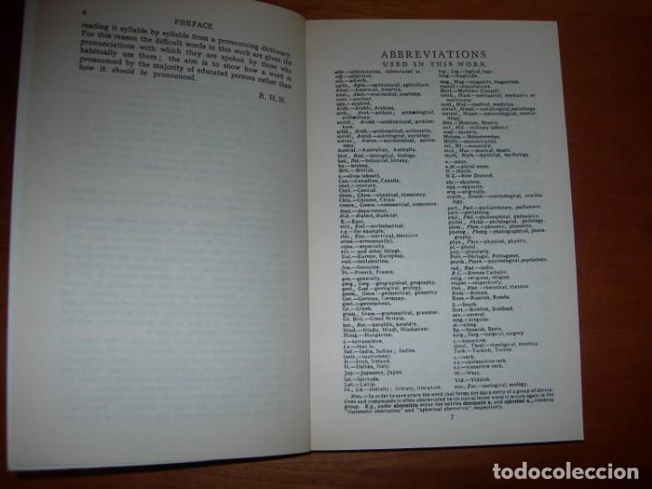 Diccionarios: DICTIONARY OF DIFFICULT WORDS / ROBERT H. HILL / INGL&Eacute;S - Foto 4