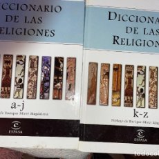 Diccionarios: ENCICLOPEDIA ESPAÑA - DICCIONARIO DE LAS RELIGIONES (2 TOMOS). Lote 306450708