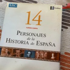 Diccionarios: PERSONAJES DE LA HISTORIA DE ESPAÑA Nº 14. Lote 306457018