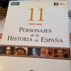 Diccionarios: PERSONAJES DE LA HISTORIA DE ESPAÑA Nº 11. Lote 306457158