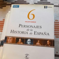 Diccionarios: PERSONAJES DE LA HISTORIA DE ESPAÑA Nº 6. Lote 306457428