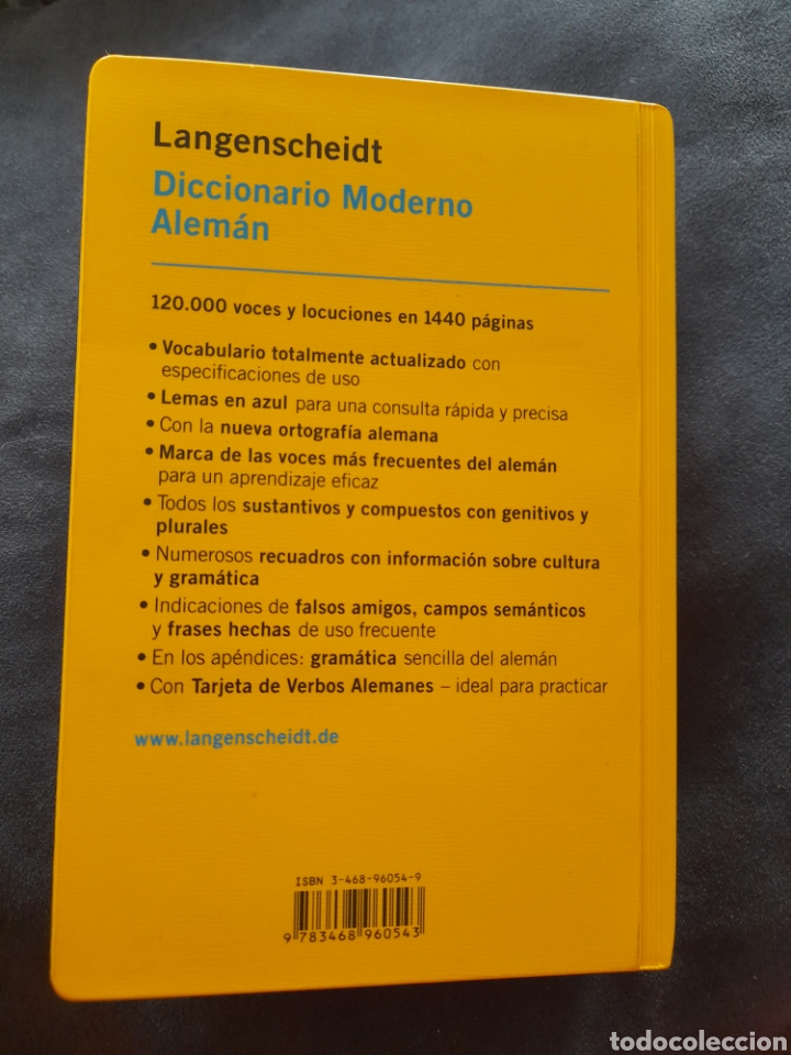 Diccionarios: Langenscheidt. Diccionario de alem&aacute;n - Foto 2