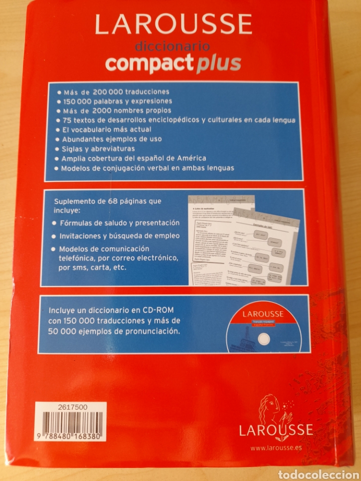 Diccionarios: Diccionario Larousse Compact Plus Franc&eacute;s - Foto 2