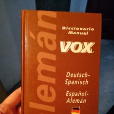 Livres: DICCIONARIO ALEMÁN - ESPAÑOL VOX. Lote 329751143