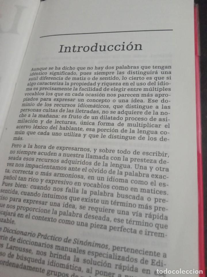 Diccionarios: Larousse.Diccionario Sin&oacute;nimos y Ant&oacute;nimos. - Foto 3