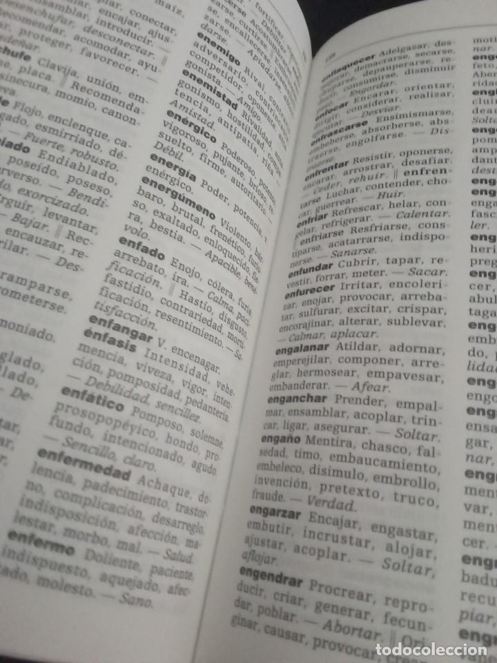 Diccionarios: Larousse.Diccionario Sin&oacute;nimos y Ant&oacute;nimos. - Foto 5