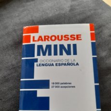 Diccionarios: LAROUSSE MINI. DICCIONARIO DE LENGUA ESPAÑOLA. Lote 340492668