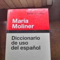 Diccionarios: DICCIONARIO DE USO DEL ESPAÑOL. MARIA MOLINER. Lote 341162658