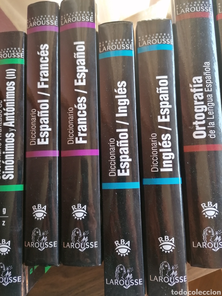 Diccionarios: Biblioteca de Consulta LAROUSSE. 12 Tomos. - Foto 3