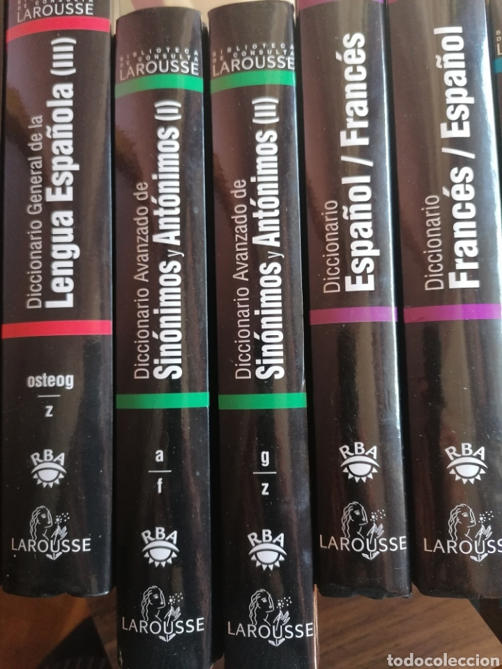 Diccionarios: Biblioteca de Consulta LAROUSSE. 12 Tomos. - Foto 4