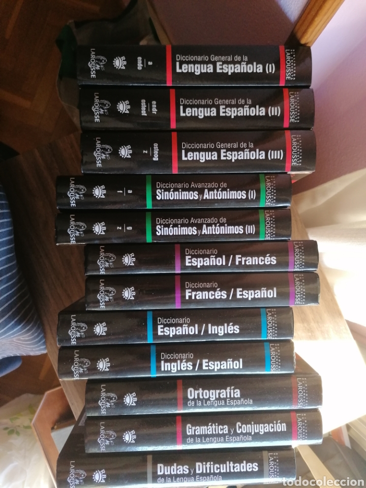 Diccionarios: Biblioteca de Consulta LAROUSSE. 12 Tomos. - Foto 1