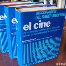 Diccionarios: EL CINE / ORTS - DIRECTORES - 3 TOMOS COMPLETA - NUEVOS FDE STOCK DE LIBRERIA - IMPECABLES